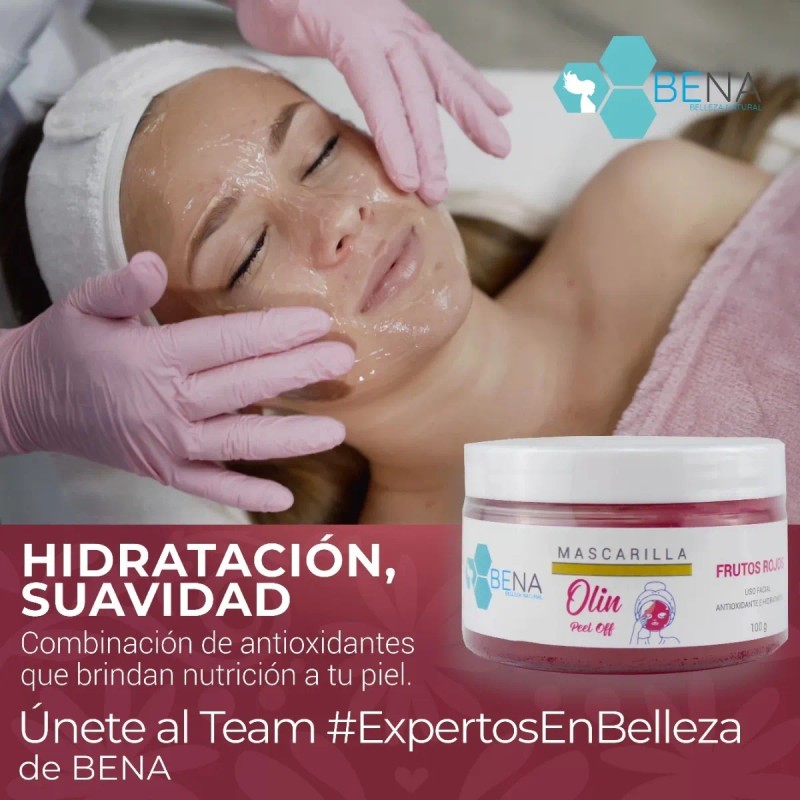 Mascarillas Peel Off Kit Carbon Oro Frutos Baba Caracol Bena