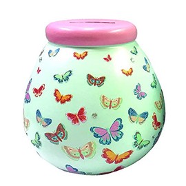 Pots of Dreams Money Box, Ceramic, Multicolor, 5.5inches