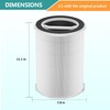 Lhari P200S/P200 Pro Filter Replacement, Compatible with G200S/G200 and P200S