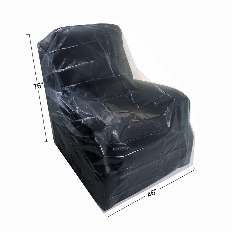 Uboxes (72x46) Chair Covers 2 MIL Heavy Duty Polyethylene to
