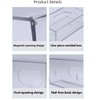 CLSSLVVBN Glove Dispenser Box, Clear Disposable Face Mask Box Holder,