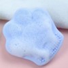 Dog Brush Daily Item Cleaning Paw Type Flexible Purple / 강아지 브러쉬 데일리 아이템 세정 발바닥형 유연한 퍼플