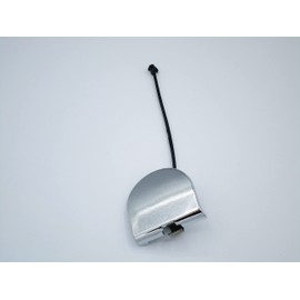 car passion Chrome Tow Bar Cover Cap 500 Rear Tow Bar Cover Chrome