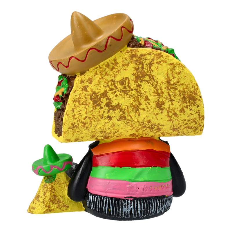 Furrybones Pancho Funny Skeleton in Taco Costume Collectible Figure