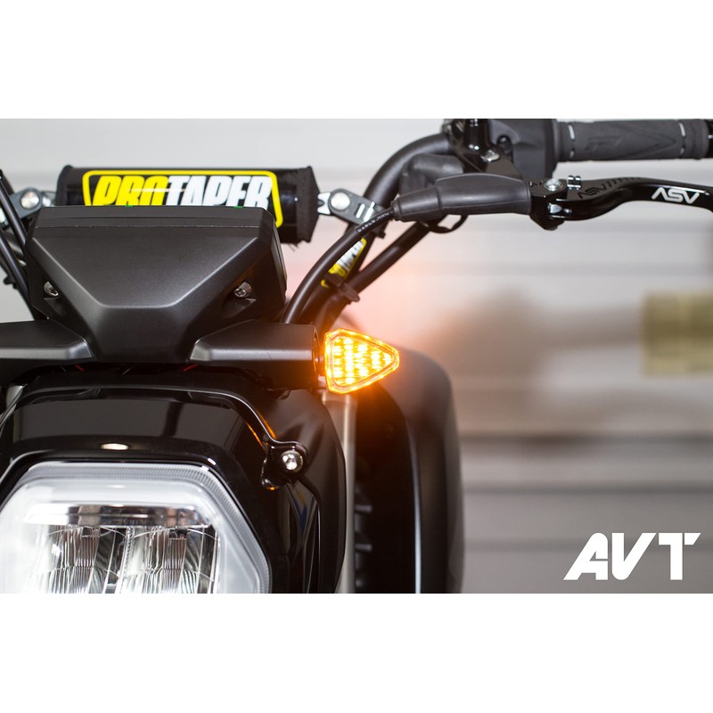 AVT Grom (2022 2023 2024 2025) FRONT Flush LED Turn