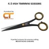 CT Moustache & Beard Scissors Set –Precise Facial Ear Nose