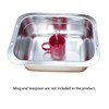 Incoc Stainless Steel Basin Bucket Dishpan Dish Washing Bowl Basket