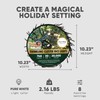 Holiday Bright Lights 20FT Cluster Rice Light Reel with 768