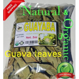 Mexican herbs Roots co Hojas de guayaba,te de guayaba,guava leaves,Natural Organic guava tea 2oz
