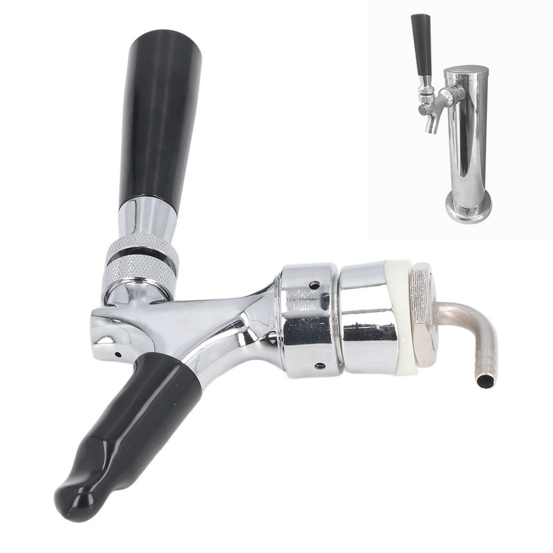 Beer Tower Faucet Stainless Steel Kegerator Single Beer Machine Tap