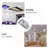 OSALADI 40 Pcs Lighting Accessories Fixed Spring Clip for Lamp