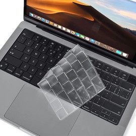 Clear Ultra Thin TPU Keyboard Cover for MacBook Air 13.6 inch M2 A2681 2022 and 2023 MacBook Pro 14 inch 16 inch M1 Pro M2 Max A2442/A2485 2022 2021
