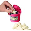 Garlic Perfection Press, Crusher, Mincer, and Storage Container - Easy