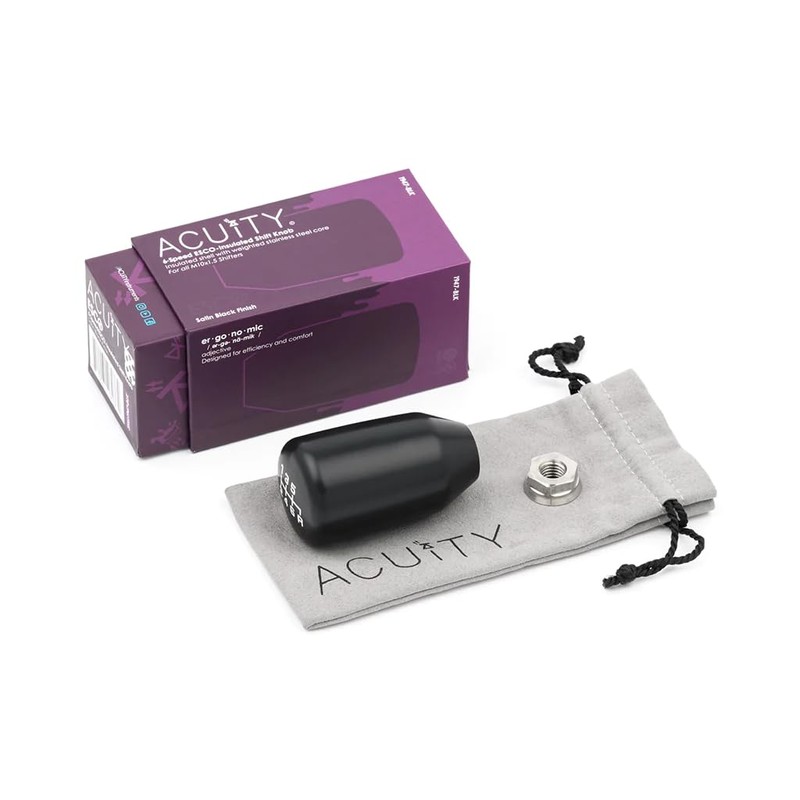 ACUiTY Instruments ESCO-Insulated Shift Knob in Black (M10X1.5)