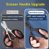 Stainless Steel Scissors, Household Kitchen Scissors, Hand-cut Office Scissors, Non-stick