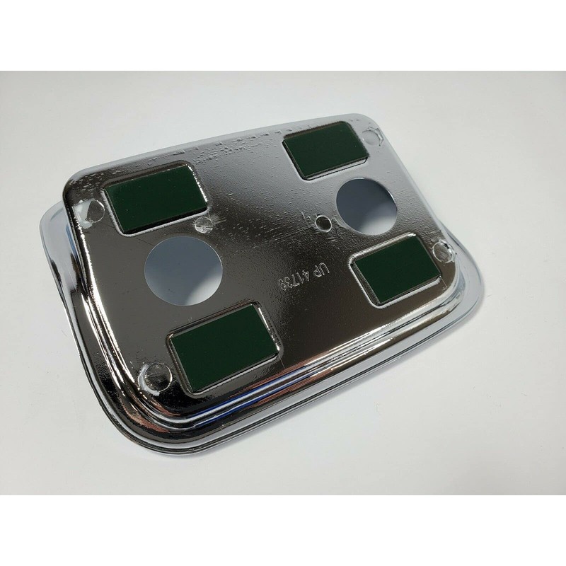 C2W Chrome Air Valve Bezel Cover for 2006+ Peterbilt 379384386387388389