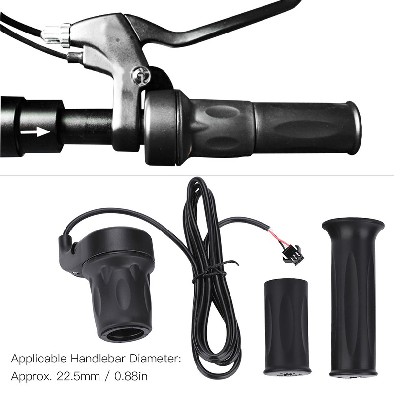 1 Pair Universal Electric Bike E bike Scooter Speed Throttle
