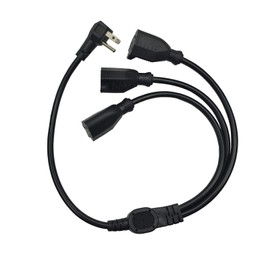 1 to 3 Extension Cord Splitter, 16AWG Heavy Duty, 3 Prong Indoor Power Strip (1)