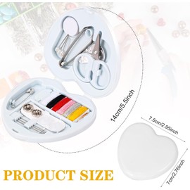 Mini Sewing Kit Portable Small Sewing Kit Sewing Supplies Sewing Needle and Thread Kit Suitable for Home, Travel, Emergency, Adults