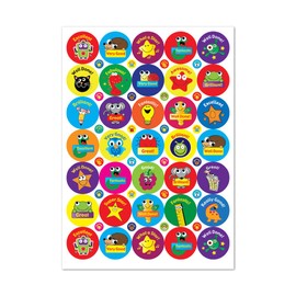 SuperStickers Animals, Stars and Gadgets Stickers (590 x 35mm/10mm Stickers)