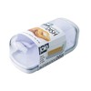 Joie Butter Dish with Clear Lid, Securely Holds One Stick,