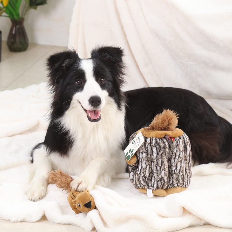 Laifug Hide and Seek Replacement Squirrel Dog Toy -3 Pack