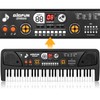 M SANMERSEN Kids Piano Keyboard with Microphone, Portable Electronic Keyboard