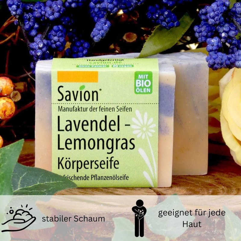 Savion Lavender Lemongrass Soap 80 g