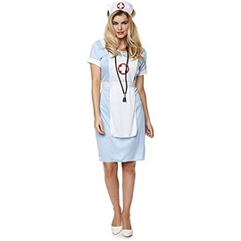 Psych Ward Nurse Women's Costume X-Small 2-4 Pink