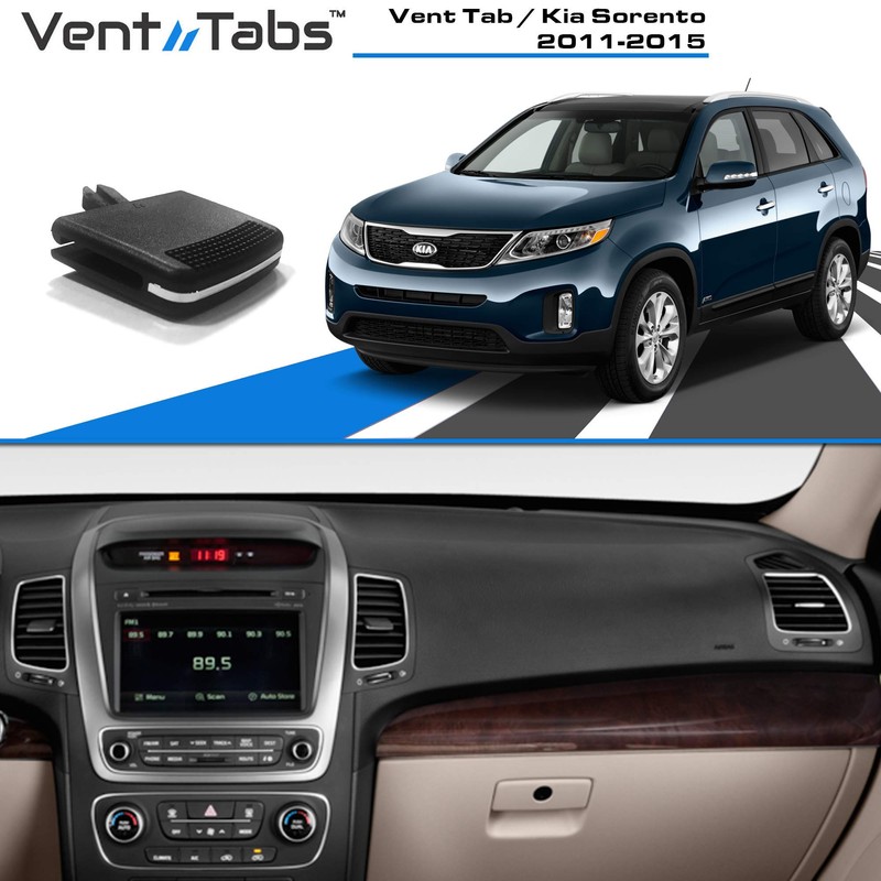 VentTabs for Kia Sorento 2011-2015 Air Conditioning Vent Replacement Tab