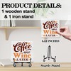 OXRUN Coffee Bar Decor, Farmhouse Kitchen Table Decor, Coffee and