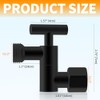 All Metal Shower Head Elbow Adapter, Adjustable Shower Head Extension
