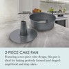 Chicago Metallic Angel Food Cake Pan with Cooling Feet, 2-Piece