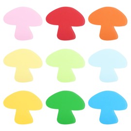 PATIKIL Mushroom Cutouts, 72 Pack Paper, Multicolored Mushroom Cutout for Classroom Decoration DIY Craft Project