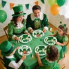 St. Patrick's Day Party 9 Inch Plates Green Shamrocks Gnomes
