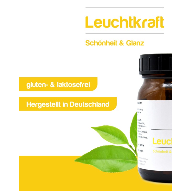 Quick Pep Luminosity, 60 tablets