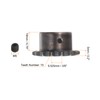 sourcing map 06B Roller Sprocket 15T Pitch 3/8 Inch 20