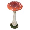 Enchanted Fairy Garden Pillar Toadstool Mushroom Home Decor Figurine 6.75"H