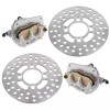 Caltric Front Left Right Brake Caliper w/Disc for Yamaha Raptor