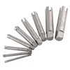 9 Pcs Tap Extractor Set 3/4 Flute Broken Head Screw