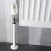 8 Pcs Radiator Pipe Collars, Radiator Pipe Covers White, Pipe