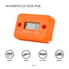 NInE-ROnG Tach Operating Hour Counter, Digital LCD Inductive Tachometer, RPM