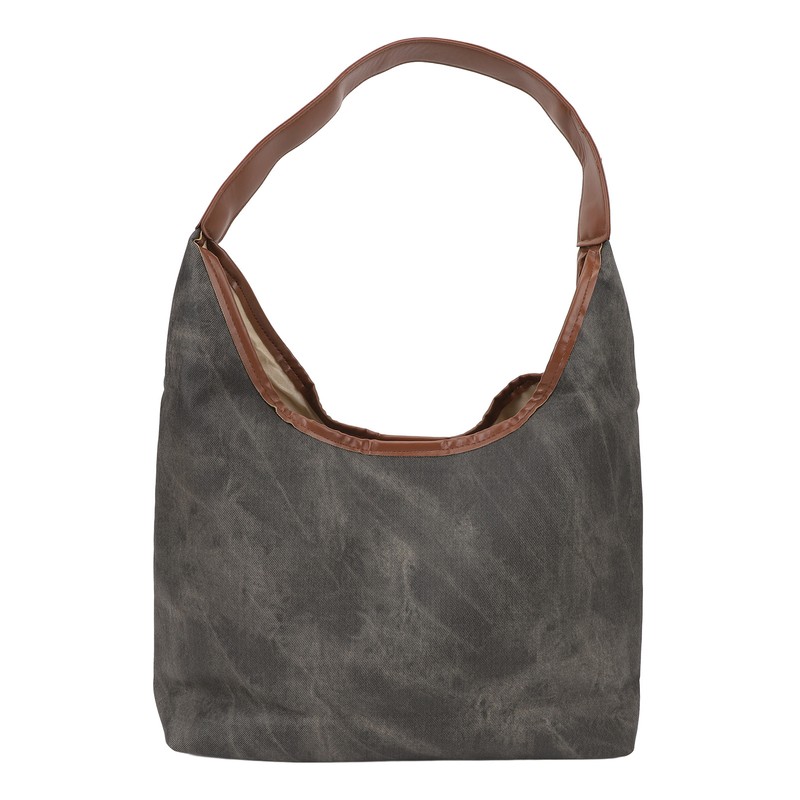 Shoulder Bag for Women Soft PU Leather Minimalistic Top Handle