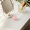 Baluue Rose Quartz Mushroom Shape Gua Sha Tool for Eye