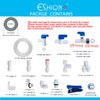 ESHIONG NSF Certified 1/4" O.D. Push to Connect Fittings for