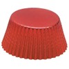 Fox Run 4926 Red Foil Bake Cups, Standard, 32 Cups