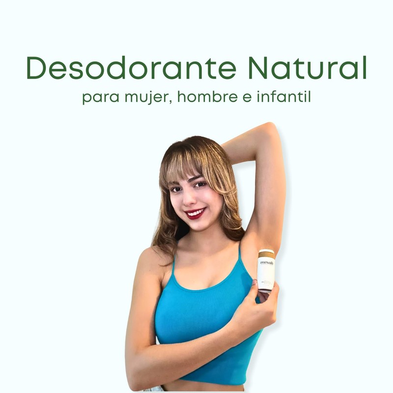 Desodorante Natural Rosa Oud En Barra | Unisex, Vegano, Sin