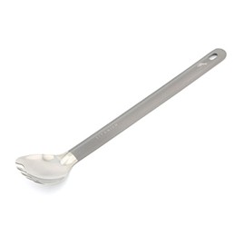 TOAKS Ultralight Titanium Tableware Outdoor Flatware Cutlery Fork and Spoon