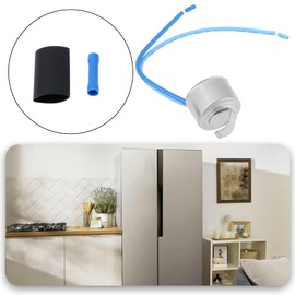 SING F LTD 2pcs Defrost Thermostat Refrigerator Defrost Thermostat Replacement Kit 5303918202 Compatible with Frigidaire Compatible with Kenmore