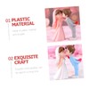 Outanaya 2pairs Couple Figurine of Wedding Bride and Groom Statues